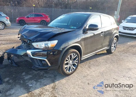 2018 Mitsubishi Outlander Sport Es from USA, damaged, VIN JA4AP3AU0JU024225